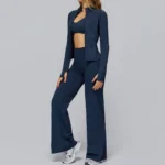 Fitness Jacket Womens Slim Fit Suit Jacket Gym Apparel Manufacturers Private Label Activewear Manufacturers