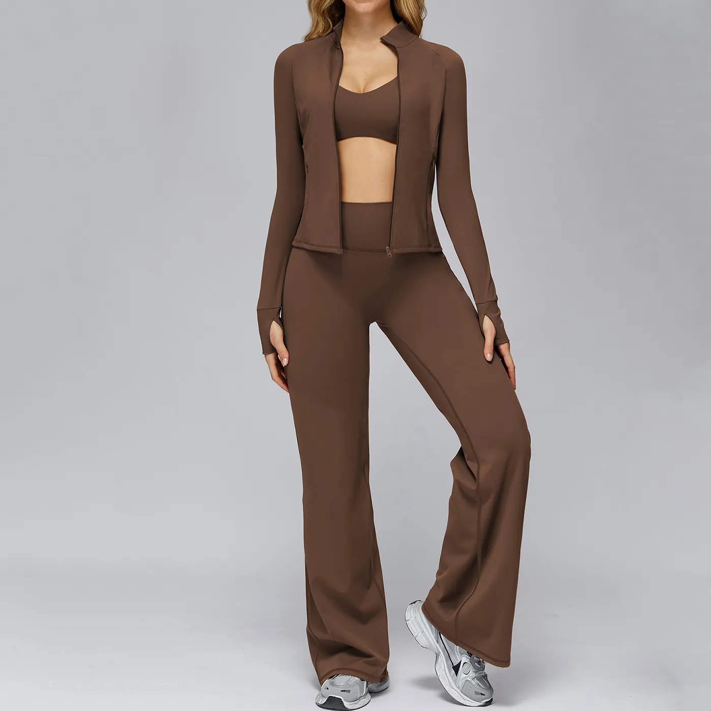 Wide Leg Yoga Pants​ Sport Clothing Wholesalers Yoga Pants Manufacturers Gym Clothes Bulk