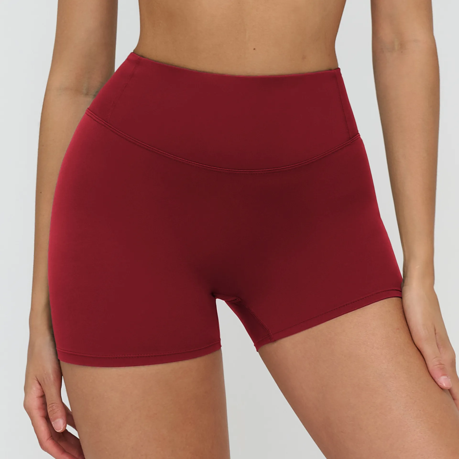 Customized Gym Shorts Jia Sportswear Manufacturer Women's Yoga Shorts with Butt Lifting