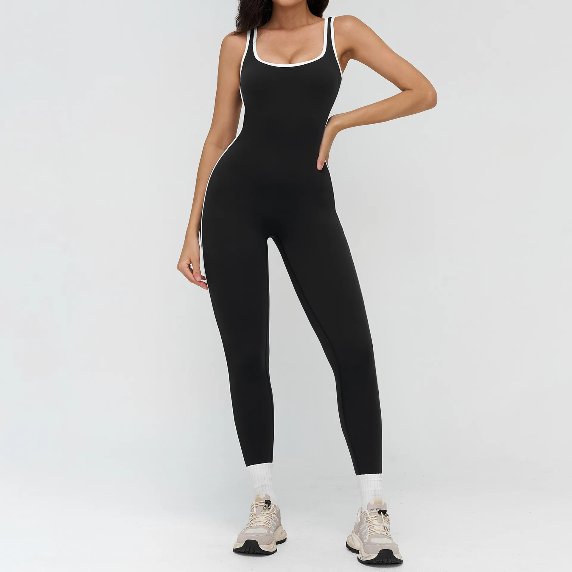 Jumpsuit Workout Clothes Wholesale Athletic Apparel Best Yoga Jumpsuit Private Label Sports Apparel
