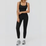 Fitness Bodysuit​ Manufacturer Custom Athletic Apparel Private Label Gym Clothes Slim Fit Jumpsuits