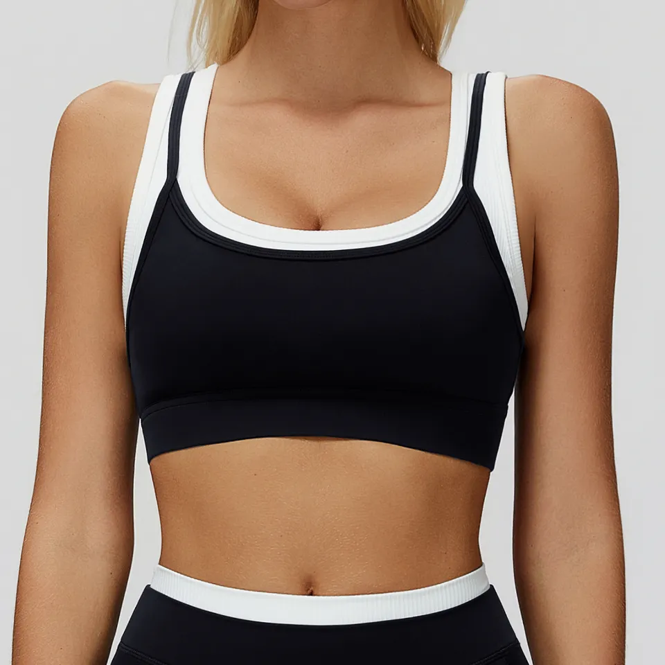 Sports Bra Manufacturers China Clothing Factory Custom Athletic Apparel Private Label Fitness Apparel
