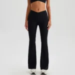 Yoga Pants Suppliers Flared Yoga Pants with Pockets Sportswear From China Personalised Workout Clothes