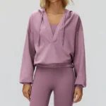 Relaxed Light Athletic Jacket Sports Clothes Manufacturer Wholesale Active Clothing Long Sleeve Tops