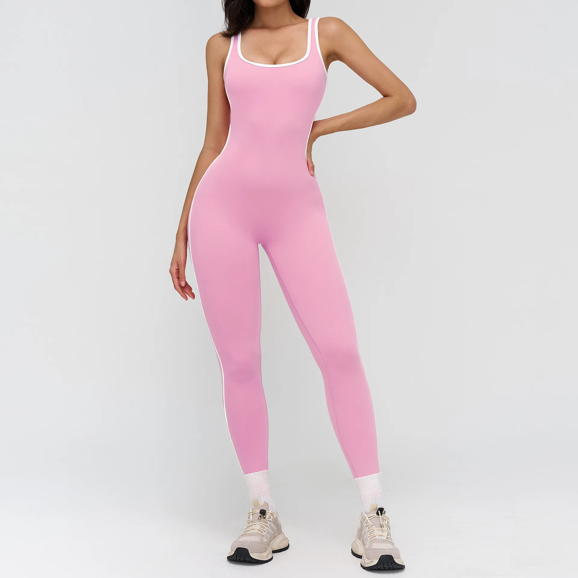 Jumpsuit Workout Clothes Wholesale Athletic Apparel Best Yoga Jumpsuit Private Label Sports Apparel