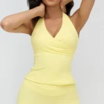 Yoga Tank Tops Private Label Yoga Clothing Activewear Wholesale Apparel Custom Gym Wear Manufacturers