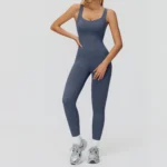 Fitness Bodysuit​ Manufacturer Custom Athletic Apparel Private Label Gym Clothes Slim Fit Jumpsuits