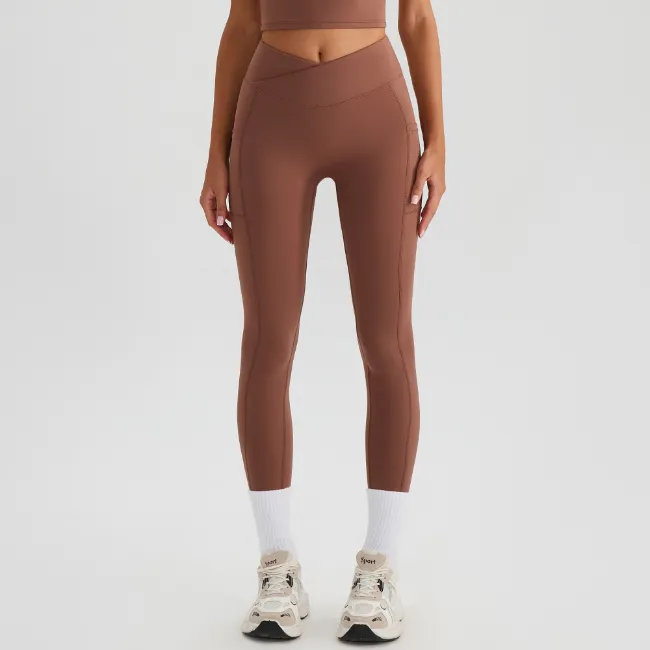 Wholesale Yoga Leggings Private Label Workout Clothes Leggings Manufacturers Yoga Pants With Pockets