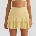 Womens Tennis Skirts​ Gym Apparel Manufacturer Skirts With Lining​ Private Label Sportswear