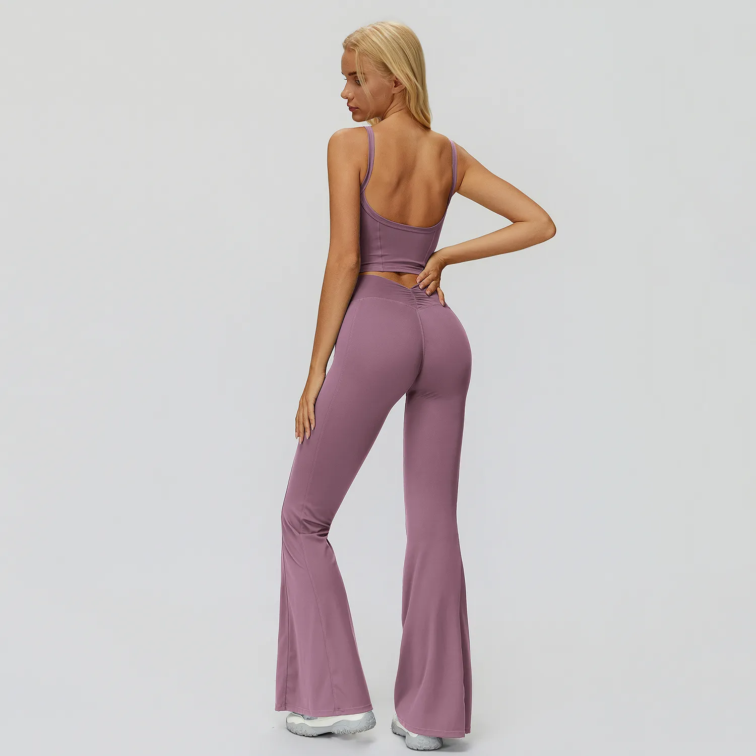 Yoga Flare Pants Outfits Sport Clothing Wholesalers China Clothing Factory Best Activewear Manufacturers