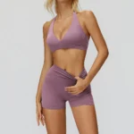 Womens Yoga Shorts Private Label Sports Clothing Wholesale Workout Apparel Bulk Running Shorts