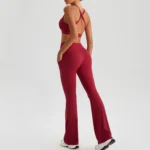 Yoga Pants Suppliers Flared Yoga Pants with Pockets Sportswear From China Personalised Workout Clothes