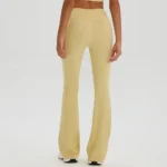 Yoga Pants Suppliers Flared Yoga Pants with Pockets Sportswear From China Personalised Workout Clothes