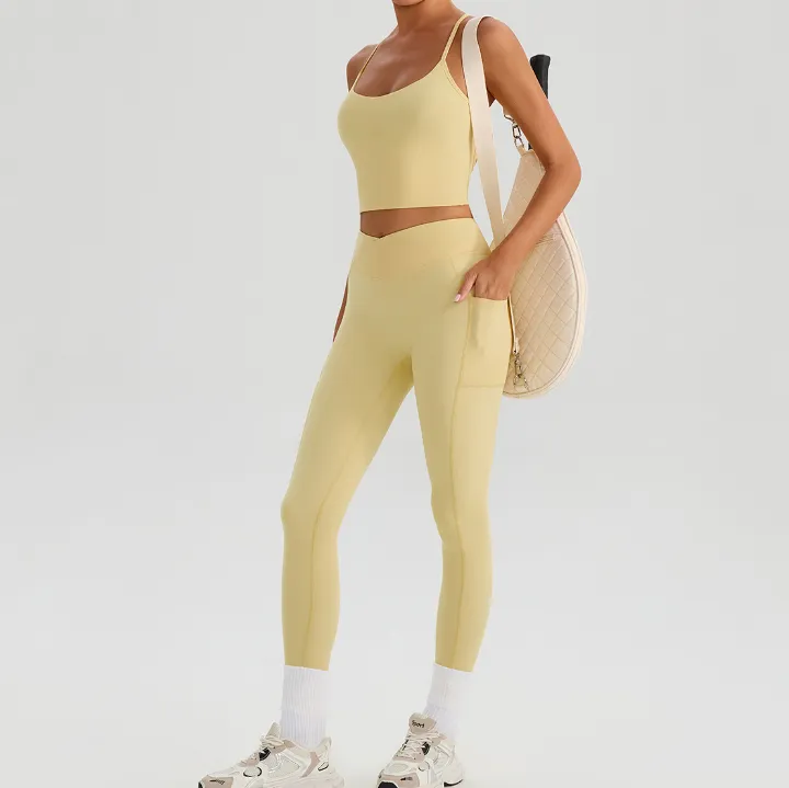 Wholesale Yoga Leggings Private Label Workout Clothes Leggings Manufacturers Yoga Pants With Pockets