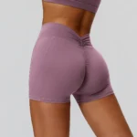 Womens Yoga Shorts Private Label Sports Clothing Wholesale Workout Apparel Bulk Running Shorts