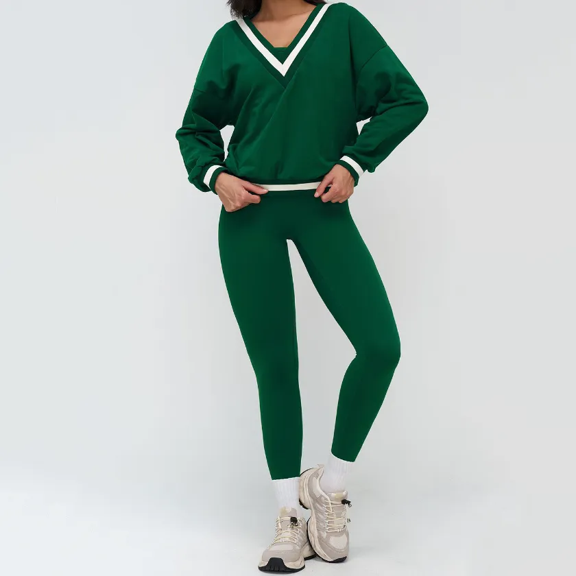 Custom Pullover Sweatshirts Sportswear Clothing Manufacturer Private Label Gym Clothes