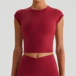 Short Sleeve Yoga Top Activewear Wholesale Suppliers Gym Wear Manufacturers China Sportswear