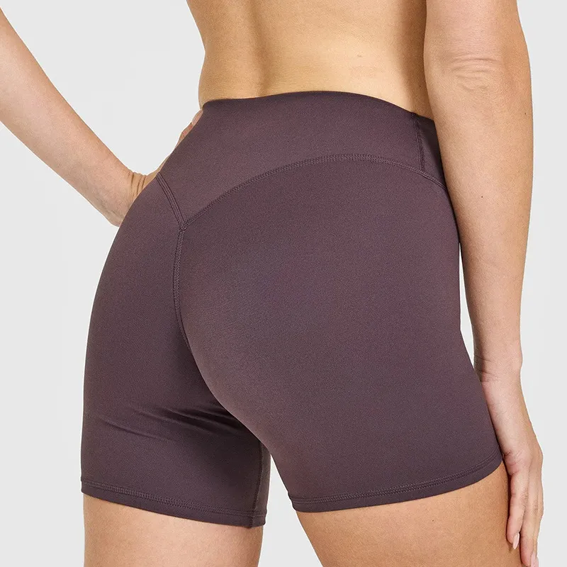 Womens Yoga Shorts White Label Activewear Sportswear Private Label Girls Athletic Shorts