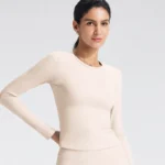 Long Sleeve Yoga Shirts Custom Workout Sets Gym Wear Manufacturer Sportswear Wholesaler Slim Fit Yoga Tops