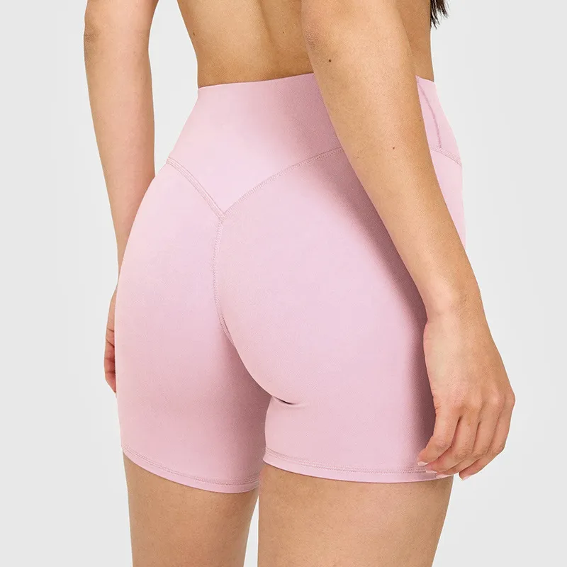 Womens Yoga Shorts White Label Activewear Sportswear Private Label Girls Athletic Shorts