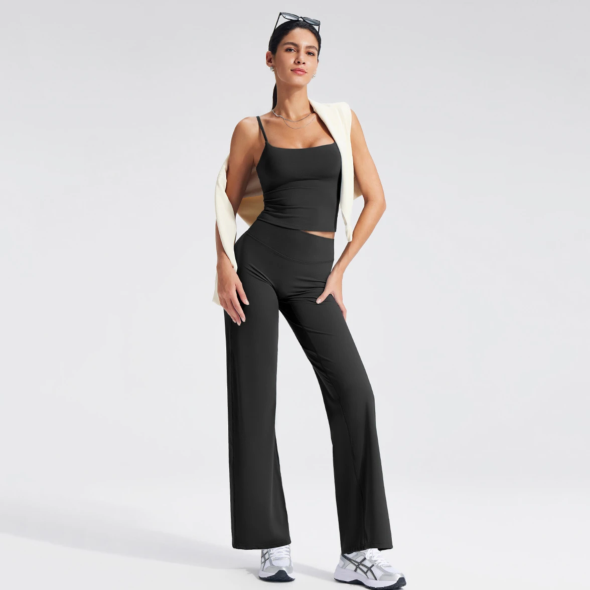 Jia Sportswear Manufacturer Wholesale Gym Apparel Private Label Sports Apparel Custom Yoga Tank Tops