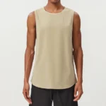 Cotton Wicking Running Tank Top Sportswear From China Custom Gym Shirts​ for Mens