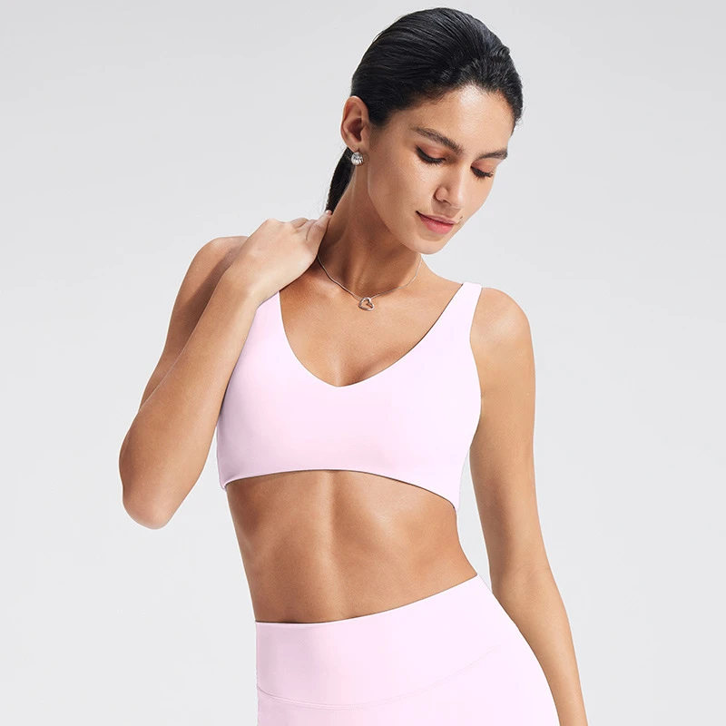 Removable Padded Sports Bra Private Label Activewear Workout Clothes Supplier Bulk Sports Bras