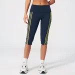 Fold-Over Waist Cropped Yoga Leggings China Clothing Factory Custom Activewear