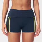 Fold-Over High-Waist Booty-Lift Yoga Shorts Sports Clothing Suppliers Womens Gym Shorts
