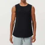Cotton Wicking Running Tank Top Sportswear From China Custom Gym Shirts​ for Mens