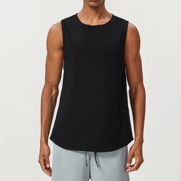 Cotton Wicking Running Tank Top Sportswear From China Custom Gym Shirts​ for Mens