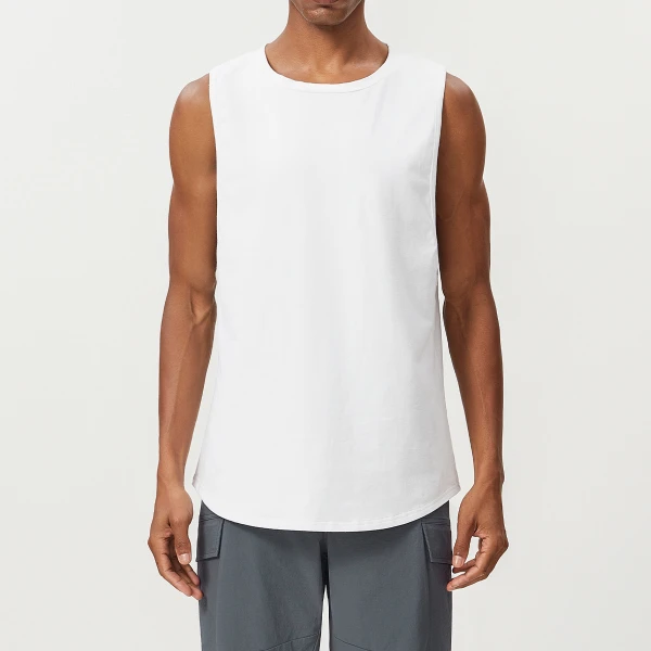 Cotton Wicking Running Tank Top Sportswear From China Custom Gym Shirts​ for Mens