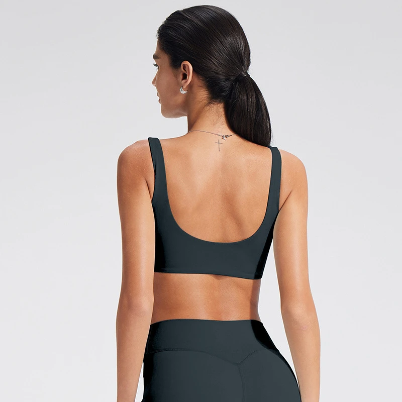 Removable Padded Sports Bra Private Label Activewear Workout Clothes Supplier Bulk Sports Bras