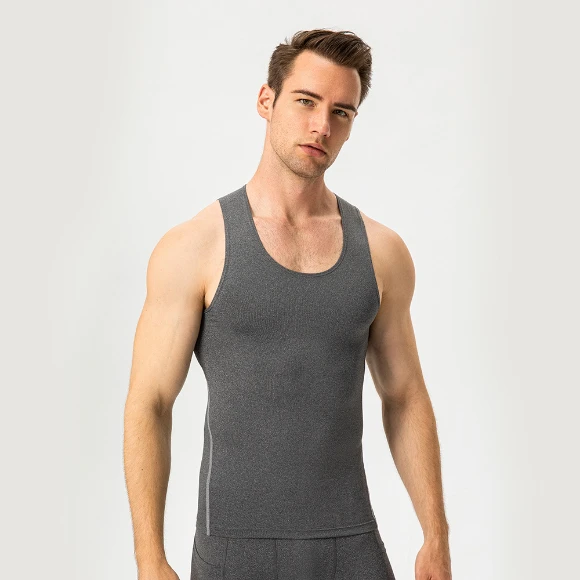Mens Fitted Tank Tops​ Gym Clothes Manufacturer Exercise Wear Wholesale Private Label Activewear