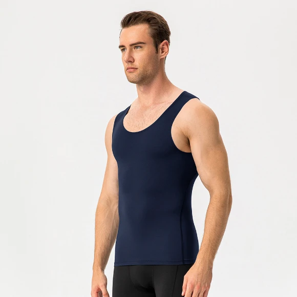 Mens Fitted Tank Tops​ Gym Clothes Manufacturer Exercise Wear Wholesale Private Label Activewear