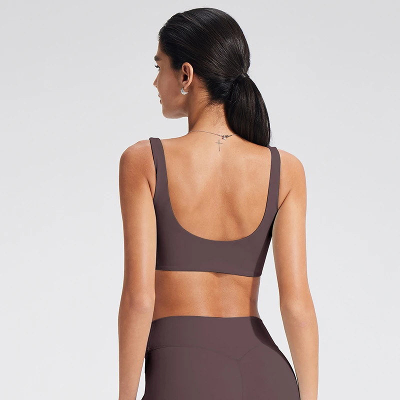 Removable Padded Sports Bra Private Label Activewear Workout Clothes Supplier Bulk Sports Bras
