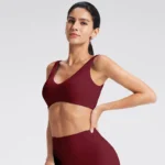 Removable Padded Sports Bra Private Label Activewear Workout Clothes Supplier Bulk Sports Bras