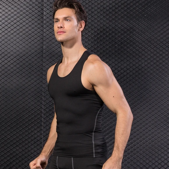 Mens Fitted Tank Tops​ Gym Clothes Manufacturer Exercise Wear Wholesale Private Label Activewear