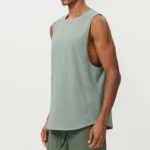 Cotton Wicking Running Tank Top Sportswear From China Custom Gym Shirts​ for Mens