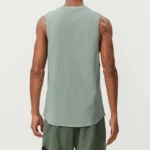 Cotton Wicking Running Tank Top Sportswear From China Custom Gym Shirts​ for Mens