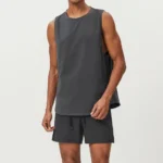 Cotton Wicking Running Tank Top Sportswear From China Custom Gym Shirts​ for Mens